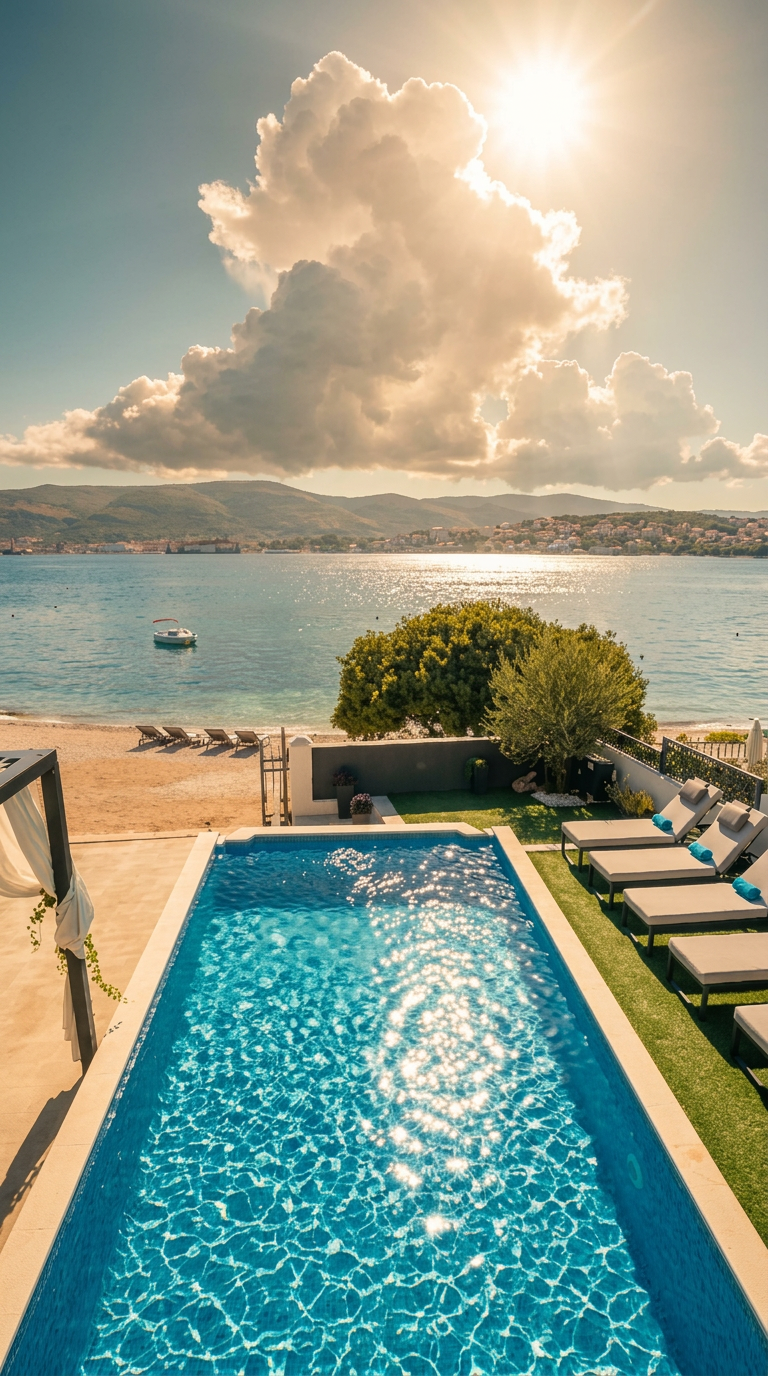 Palace Al Nera — luxury villa with private pool near Trogir, Croatia