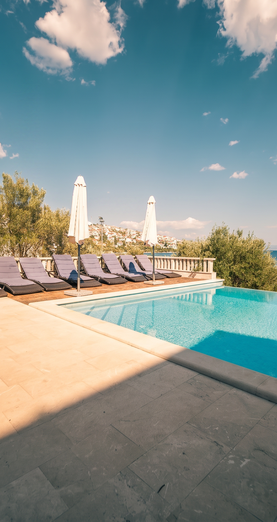 Villa Paula Seafront Villa — Heated Pool & Private Sea Access — luxury villa with private pool near Trogir, Croatia
